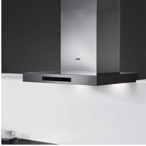 AEG DBB5660HM wall mounted chimney hood 60cm stainless steel