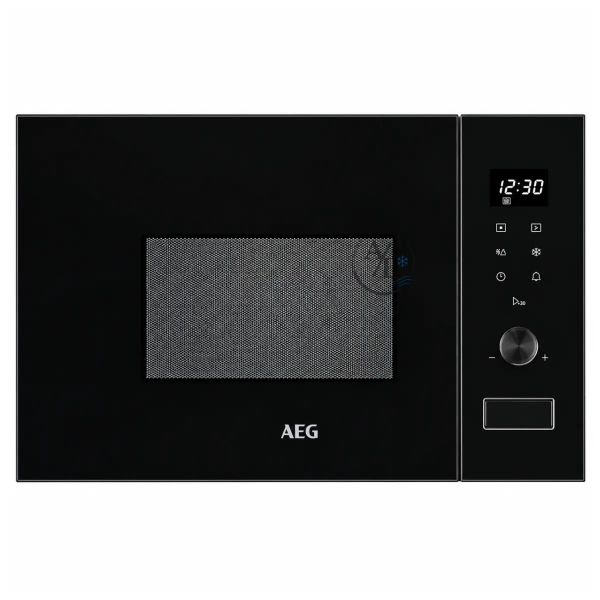 AEG MSB2057D-B 20L built-in microwave stainless steel cavity