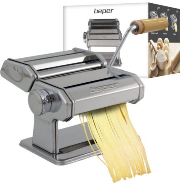 Beper-Pasta-Machine-MD.500-manual-pasta-machine-front-view