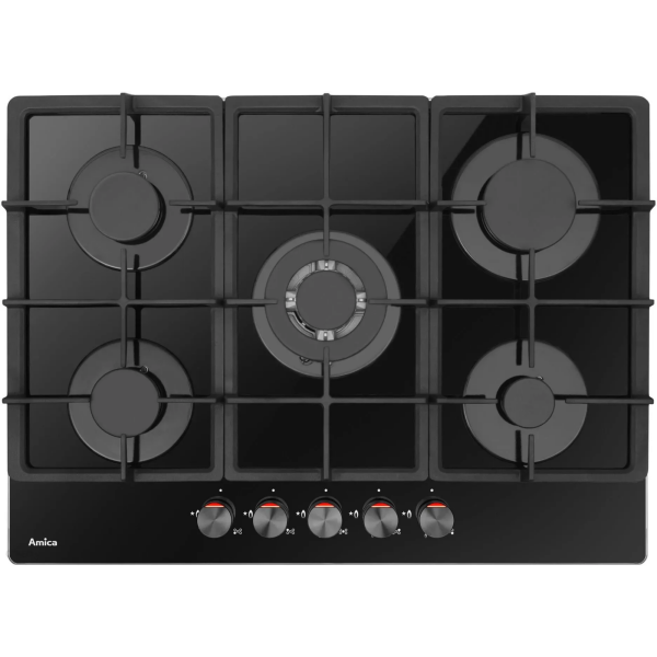 Amica PGCA7101APB Gas Hob 70 cm