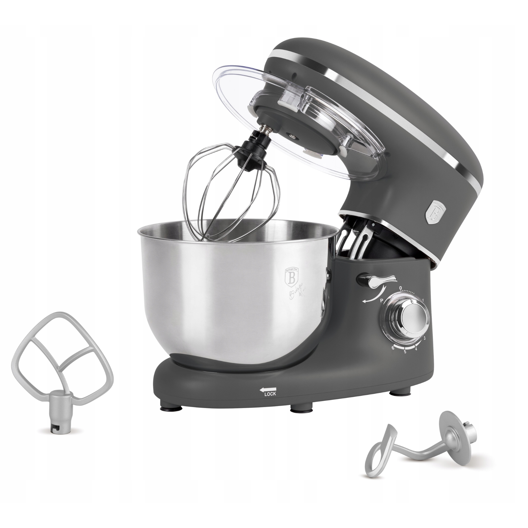 Berlinger Haus BH_9511 mixer with whisk dough hook and beater Berlinger-Haus-BH_9511-mixer-with-whisk-dough-hook-and-beater