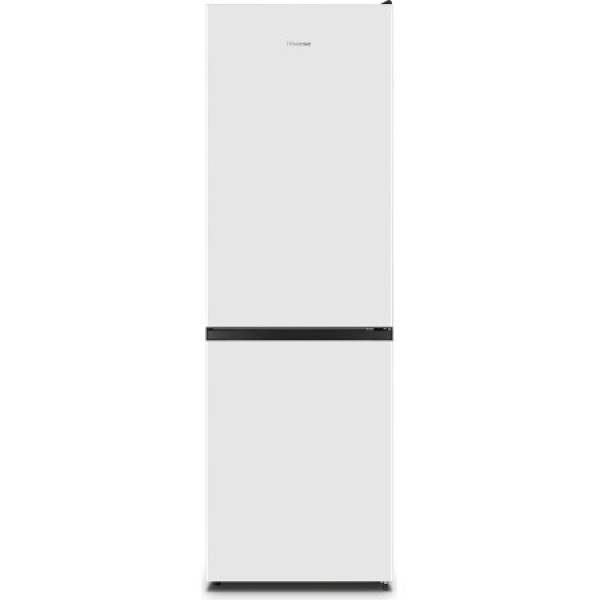 Hisense RB390N4AWE combi refrigerator 304L white