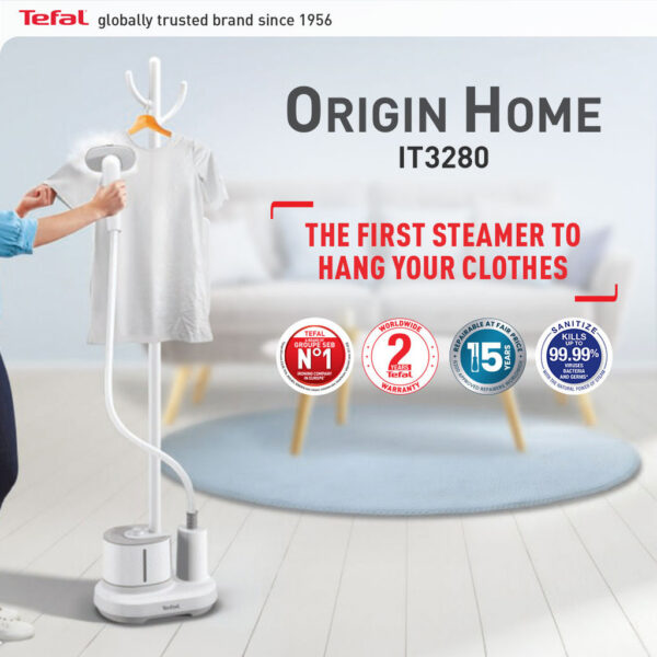 Tefal Origin Home Clothes Steamer IT3280