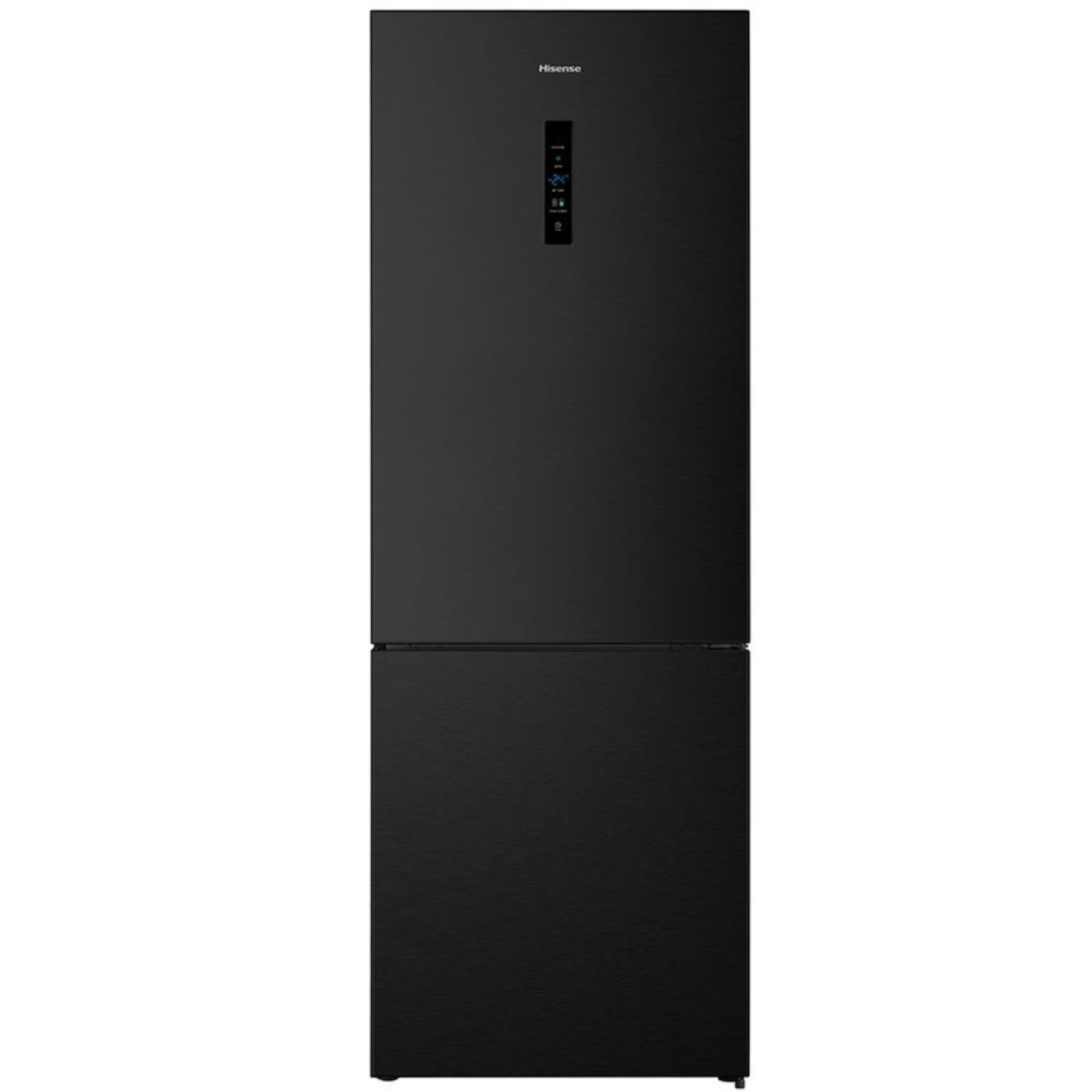Hisense RB645N4BFE Combi Refrigerator – 495L Black-in-Cyprus