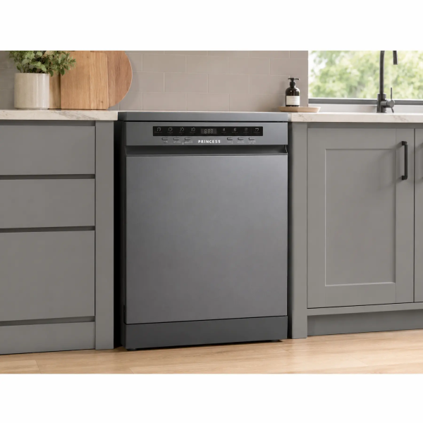 Princess DWS13ES freestanding dishwasher 60cm inox