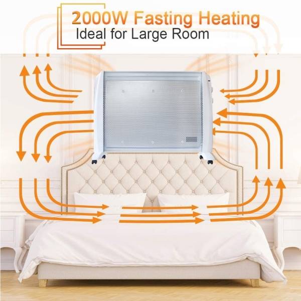 Mica Panel Heater MATESTAR HP1001-20 2000W - Image 2
