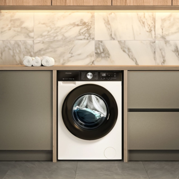 Hisense-9kg-front-load-washing-machine-WF3S9043BW3-built-in-kitchen