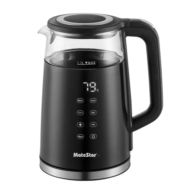 MATESTAR DIGITAL KETTLE  PLM-8717GL 2200W 1.7L - BLACK