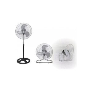 Metal Floor & Wall Standing Fan (3 In 1) 90W -(FS-45)