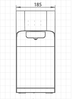 Avido PT-1388 water purifier dimensions