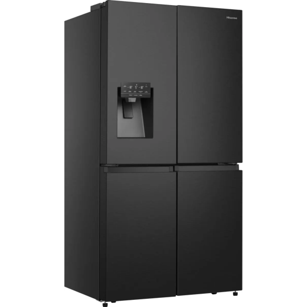 Hisense-RQ760N4AFF-4-Door-Refrigerator-–-585L-Black-side-view