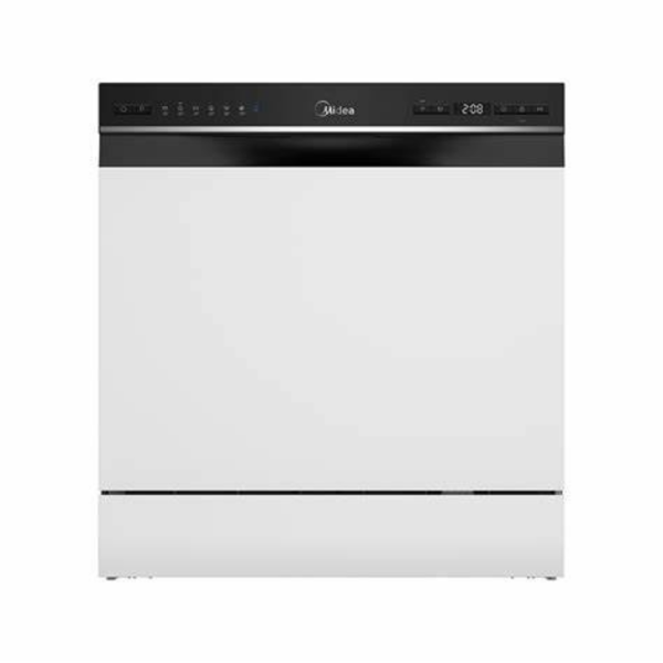 Midea MTD55S500W-CYP compact dishwasher 8 place settings white in Cyprus