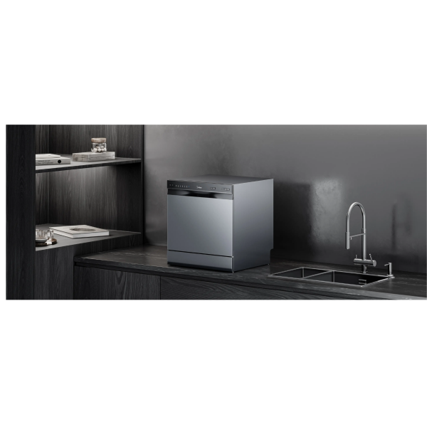 Midea MTD55S500X-CYP inox mini dishwasher for small kitchen