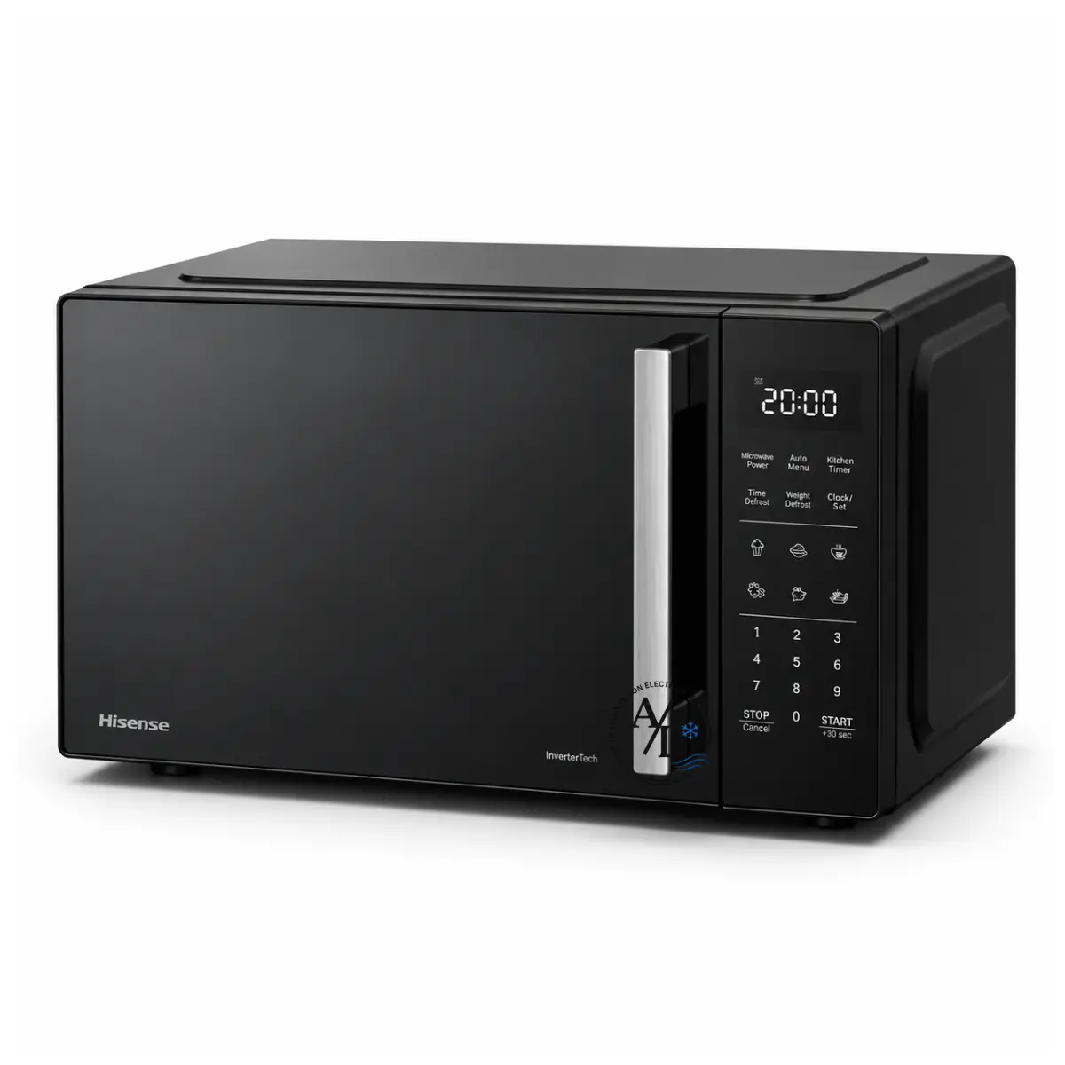 Hisense H23MOBS4HI 23L 900W Inverter Microwave Oven Black