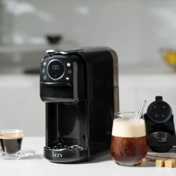 Izzy Parma IZ-6019 3-in-1 Espresso Machine – 20 Bar Pump | Nespresso® Compatible - Image 4