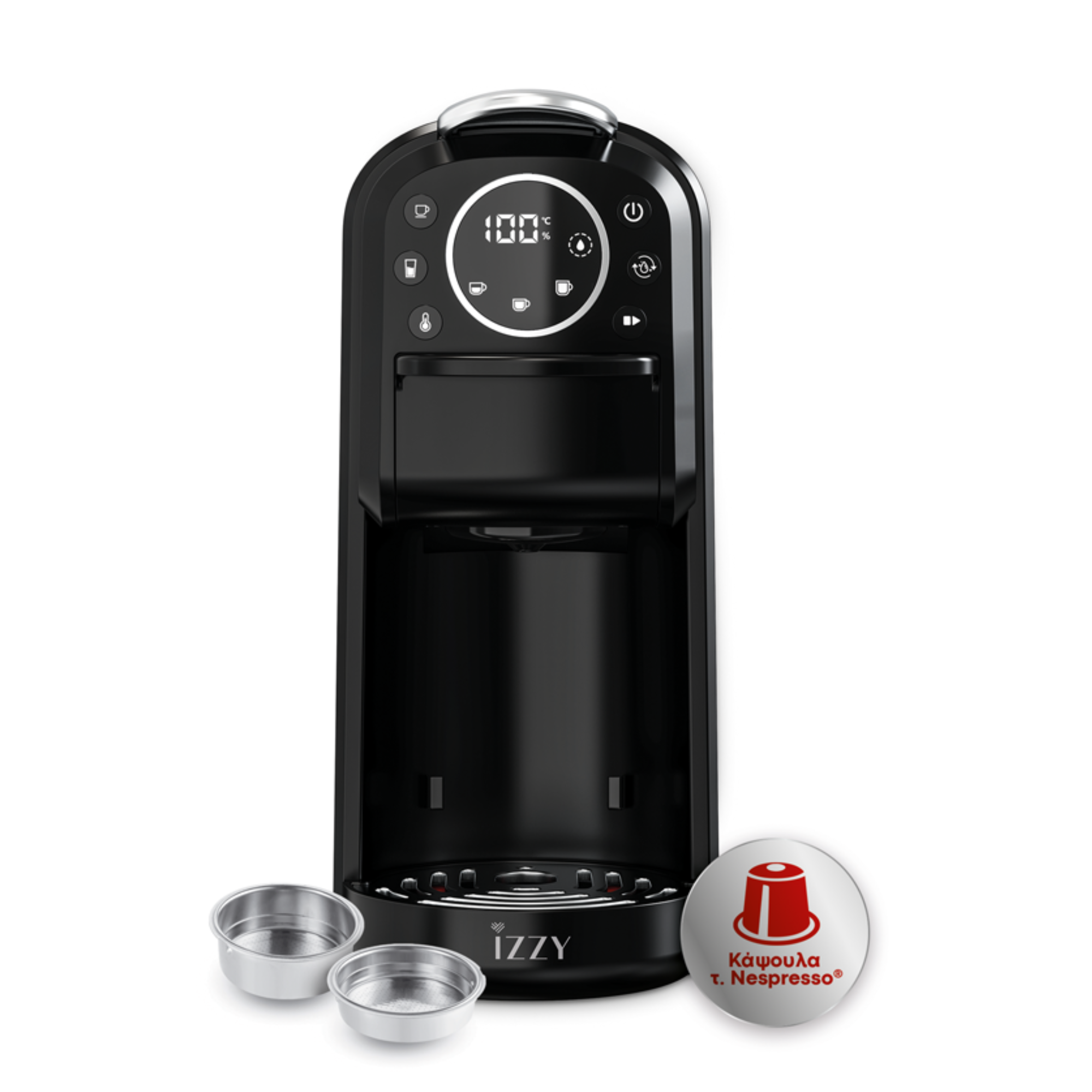 Espresso-Coffee-Machine-in-Cyprus-–-Izzy-Parma-IZ-6019-3-in-1.