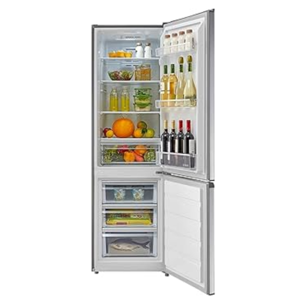 Midea MDRB380FGE02A Refrigerator 270L No Frost Inox open-door