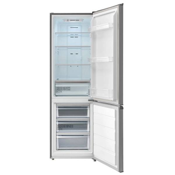 Midea MDRB380FGE02A Fridge Freezer – 270L, No Frost, Multi Air Flow, Inox Finish