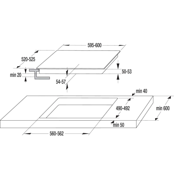 Hisense-E6432C-60cm-Electric-Ceramic-Hob