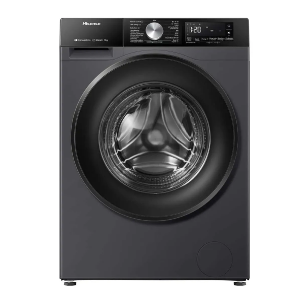 Hisense WF3S9043BB3 9kg Black Washing Machine in Cyprus
