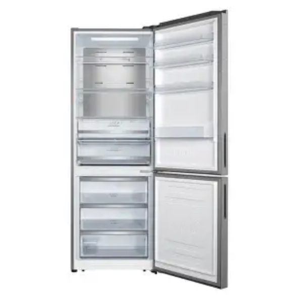 Hisense RB645N4BIE Refrigerator 495L Inox open door