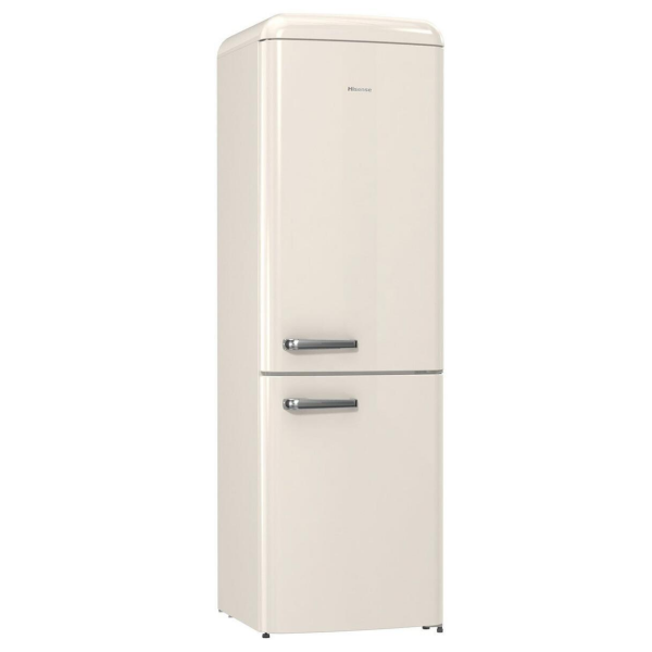 Hisense-RB390N4RYD-retro-fridge-freezer-300L-beige-in-Cyprus
