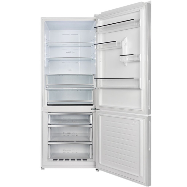 Westpoint-WCNN-48E20.ED-Bottom-Freezer-Refrigerator open door
