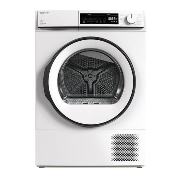Sharp Dryer 8Kg KD-NHA8S6GWE-EE