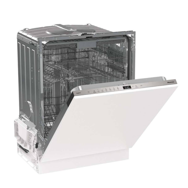 Hisense-HV643D90-Fully-Integrated-Dishwasher-14-Place-Settings-open-door