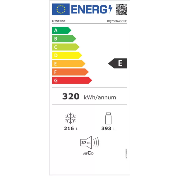 Hisense-RQ758N4SBFE-EU-Energy-Label-Refrigerator-Class-E-609L