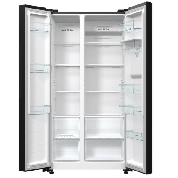 Hisense-RS711N4WFE-Side-by-Side-Refrigerator-–-547L-Black-in-Cyprus-large-capacity