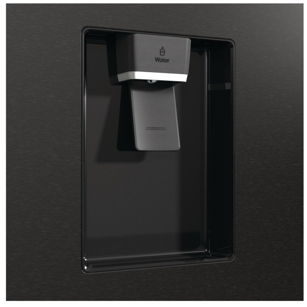Hisense-RS711N4WFE-Side-by-Side-Refrigerator-–-547L-Black-water-dispenser