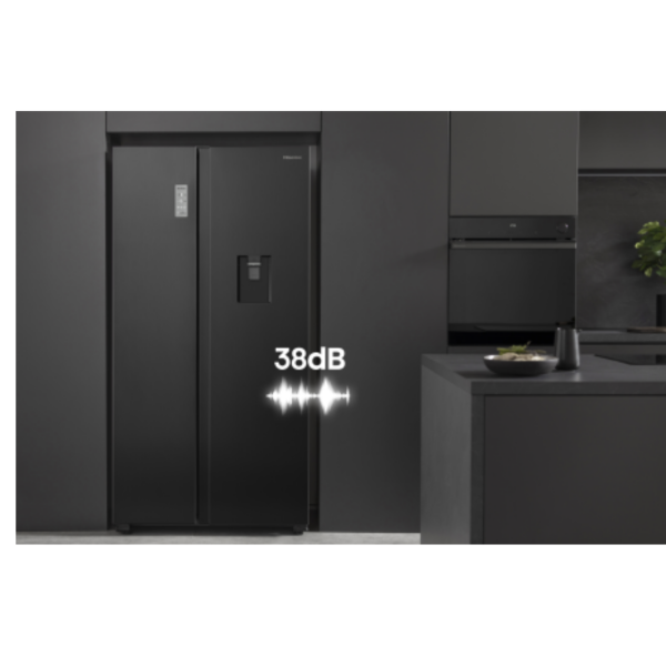 Hisense-RS711N4WFE-side-by-side-refrigerator-No-Frost-Noise-Level.