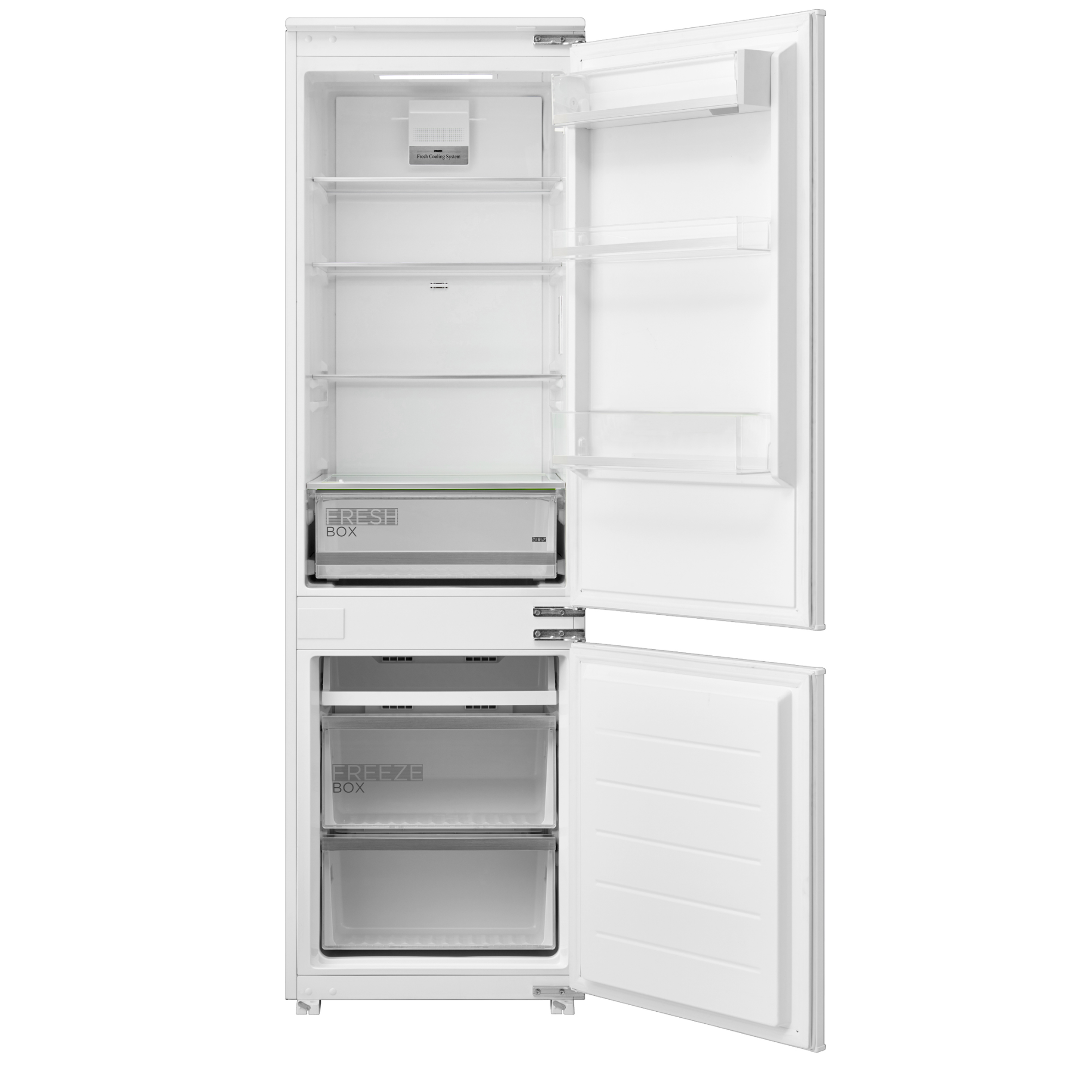 Built-In-Refrigerator-248L-Total-No-Frost-Midea-MDRF353FGE01-open-door