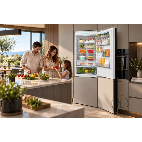 Built-In Refrigerator 403L Total No Frost Midea MDRE554FGD01 large capacity