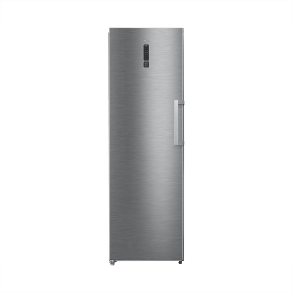 Midea-MDRU385MTE46-upright-freezer-272L-inox-in-Cyprus-front-view