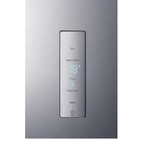 Hisense-Vertical-Freezer-FV354N4BIE-Inox-display.