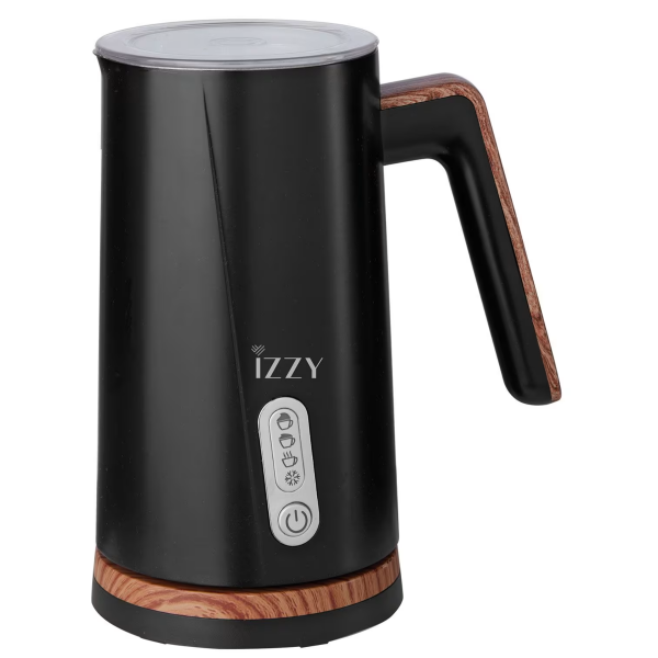 ZZY-IZ-6201-Milk-Frother-Wooden-Black-300ml-in-Cyprus
