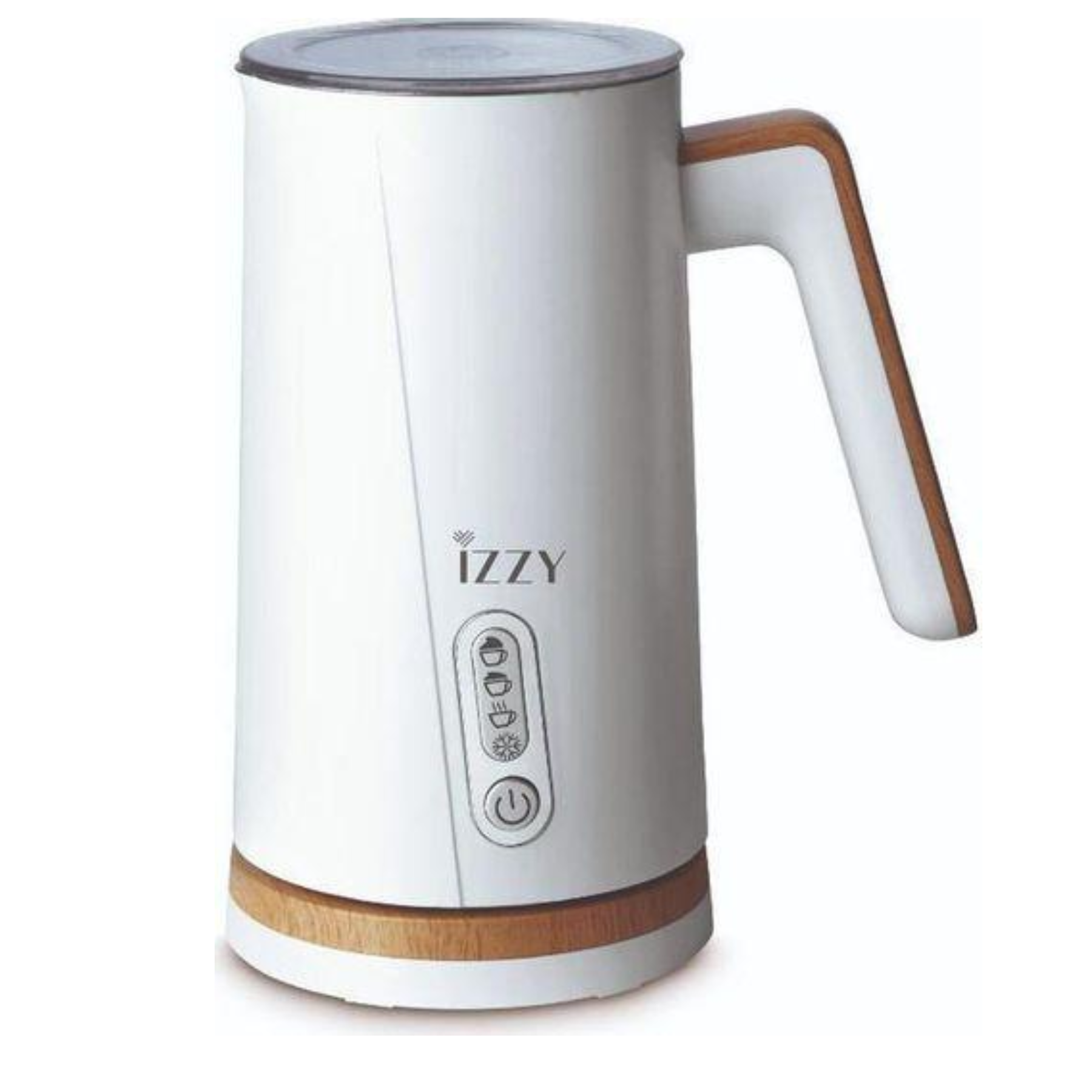 ZZY-IZ-6201-Milk-Frother-Wooden-White-300ml-in-Cyprus