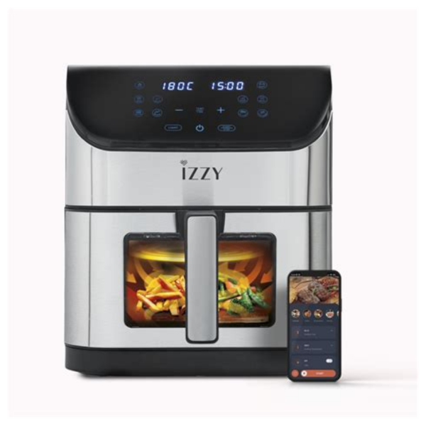 IZZY-IZ-8229-Digital-Air-Fryer-XL-8L-Wi-Fi-in-Cyprus