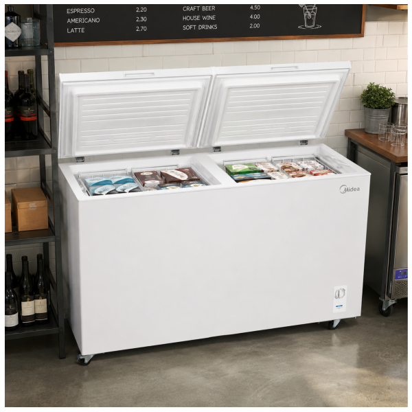 Midea 508L Chest Freezer for Home Restaurant and Business Cyprus