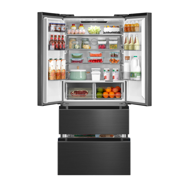 Midea MDRF692FIC45 French door fridge freezer drawers Dark Inox ibn Larnaca Cyprus