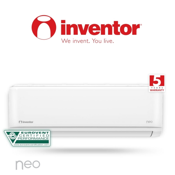 Inventor Neo 18000 BTU WiFi air conditioner with 5 year warranty
