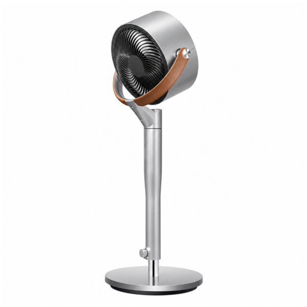 MATESTAR MAT-DC18R floor fan with 3D oscillation side view