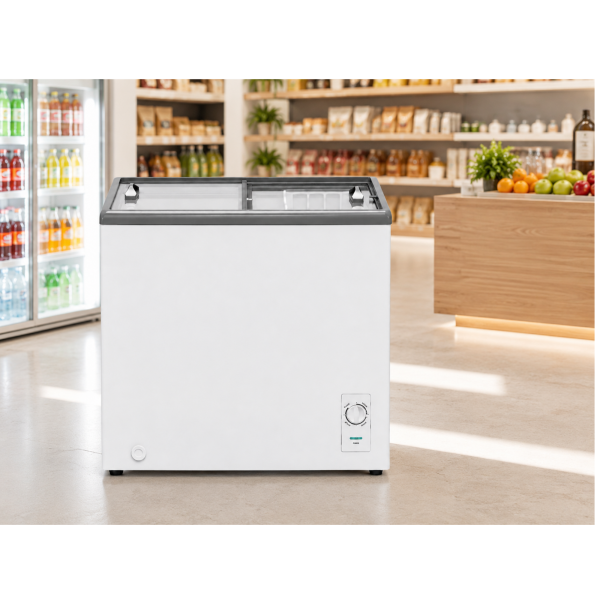 Midea-199L-Chest-Showcase-Freezer-MDRZ292FZF21EU-in-Cyprus-Kyriakos-Electric
