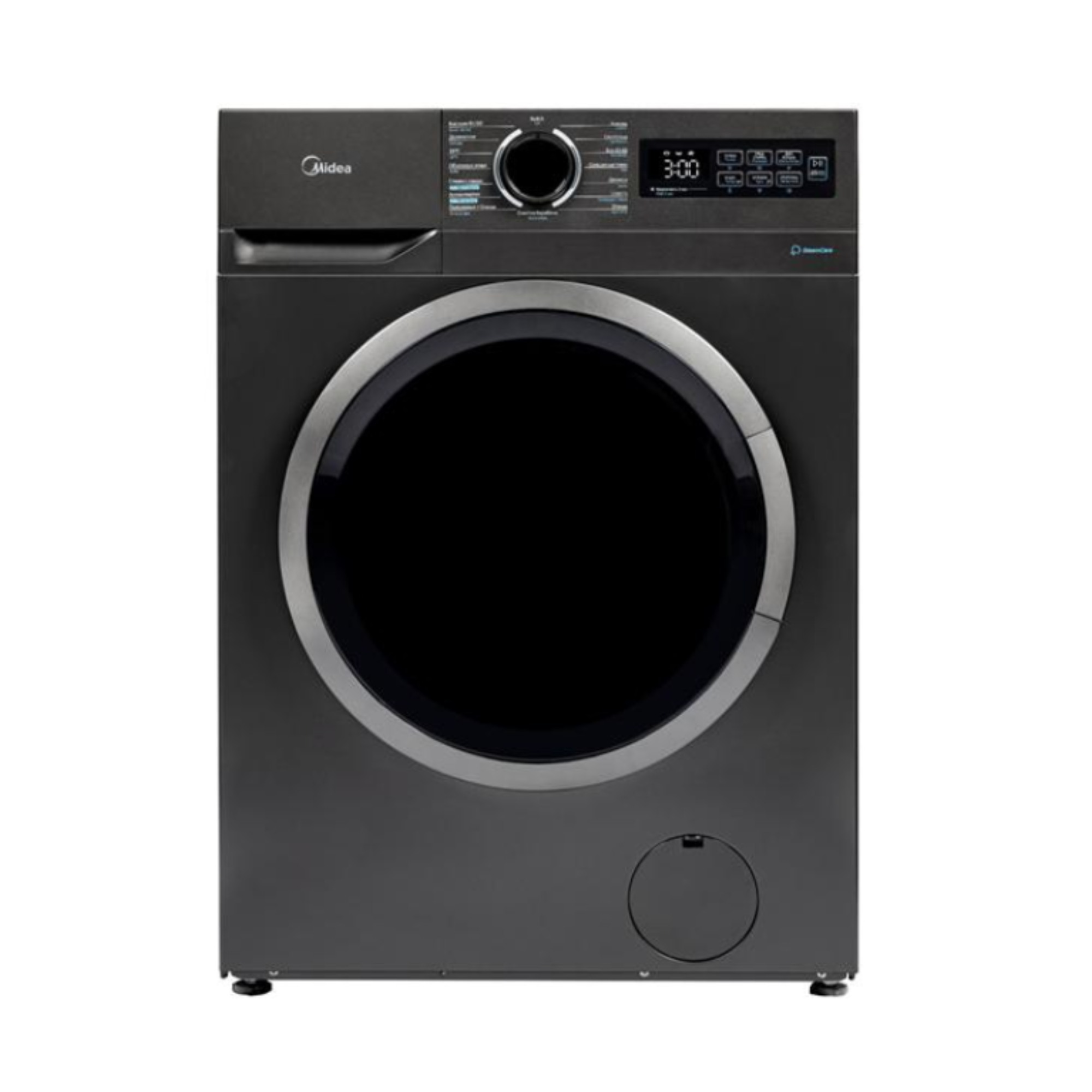 Midea MF110W70B/T-CYA 7kg Slim Line Washing Machine graphite grey finish