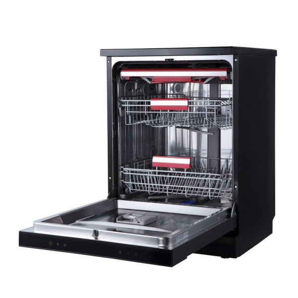 Toshiba black inox freestanding dishwasher 60cm
