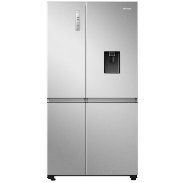 Hisense RS840N4WCE Side-by-Side Refrigerator 649L Inox