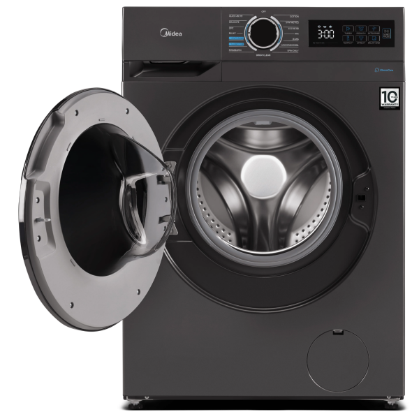 Midea 8kg front load washing machine titanium MF110W80BA10_T-CY