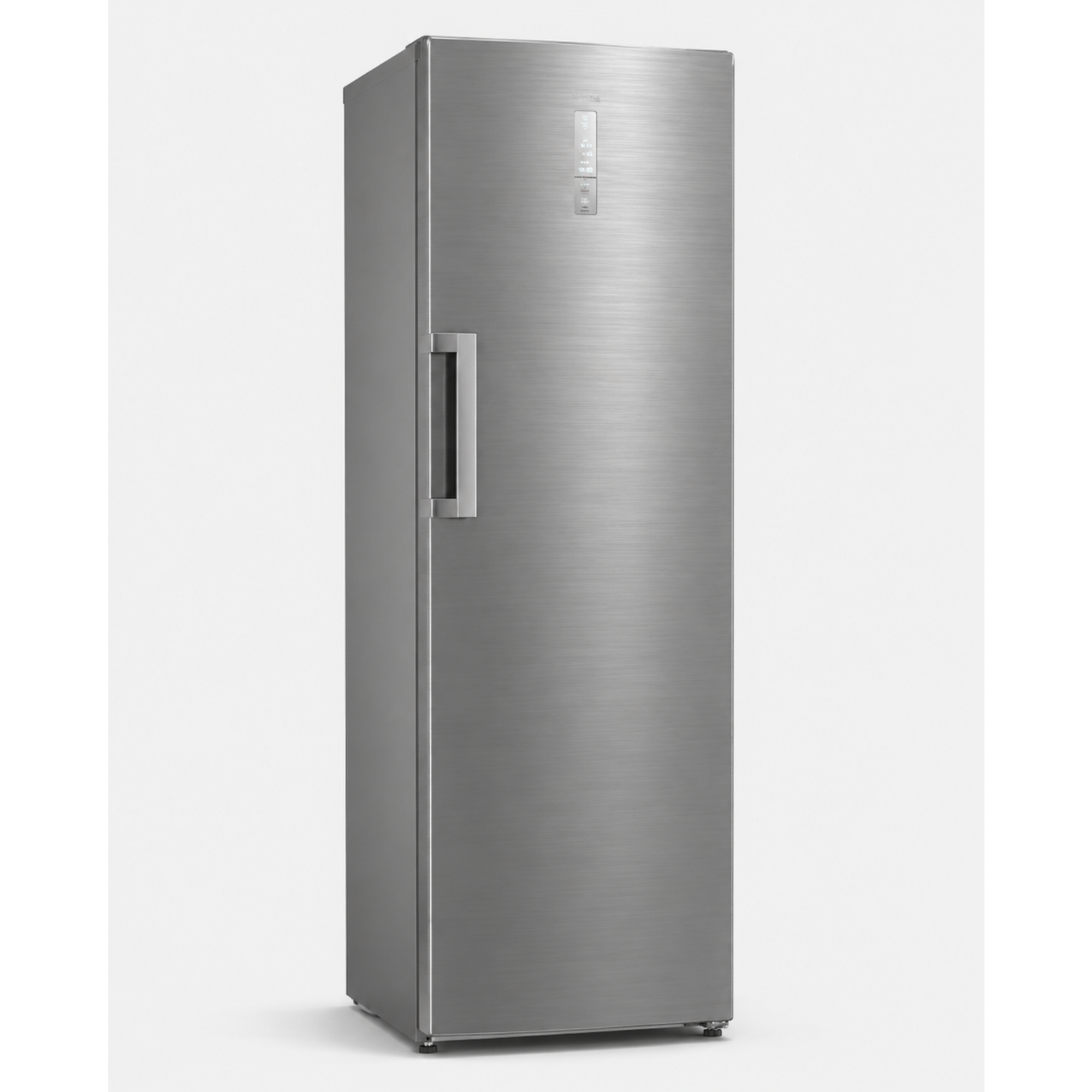 Midea Larder Fridge 362L No Frost MDRU502MTE46 inox front view